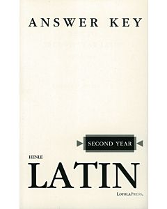 Second Year Latin Answer Key