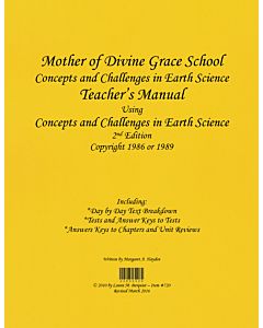 Concepts and Challenges in Earth Science Teacher's Manual