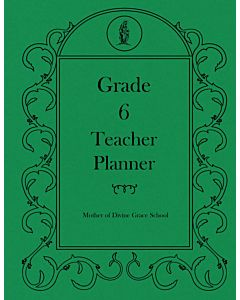 Sixth Grade Teacher Planner