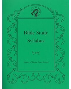 Bible Study Syllabus