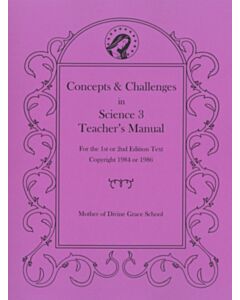 Concepts and Challenges in Science Book 3/8th Grade Science Teacher's Manual