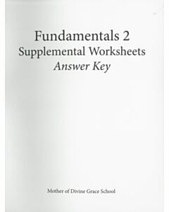 Fundamentals of Latin Grammar 2 - Supplemental Worksheets Answer Key