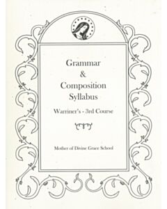 Grammar & Composition Syllabus (Warriner's 3rd Course)